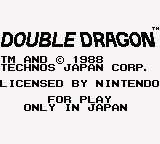 Double Dragon (Japan)